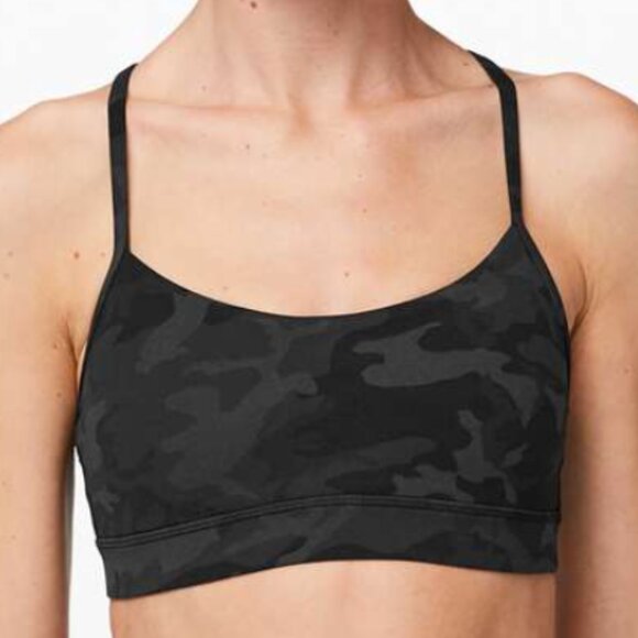 Lululemon Flow Y Bra in Camo - Picture 1 of 8